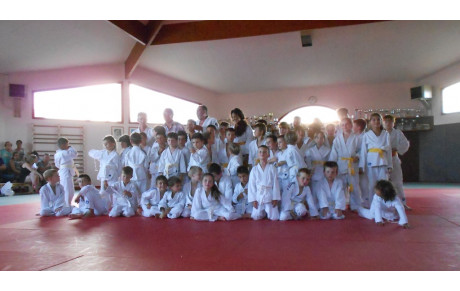 PASSAGE DE GRADE REMISE DES CEINTURES SAISON SPORTIVE 2014/2015